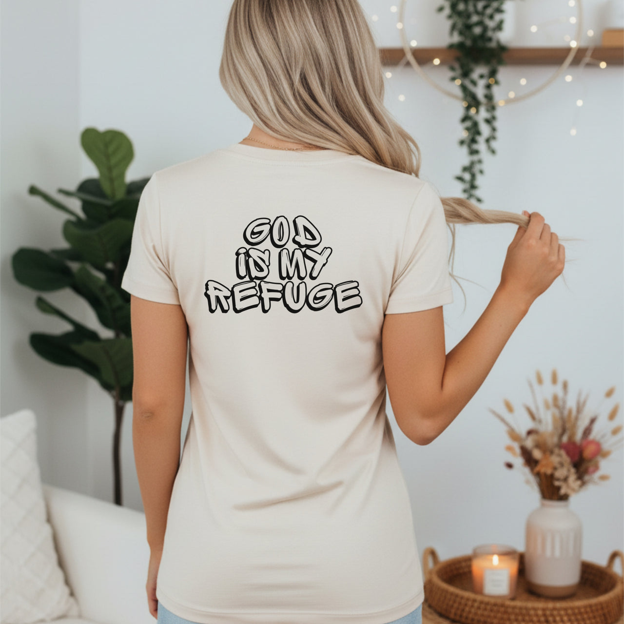 God Is My Refuge Women’s Favorite Tee