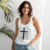 You Are Known, Loved, Worthy, Chosen, Enough, Women's Flowy Racerback Tank Top