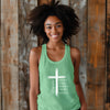 You Are Known, Loved, Worthy, Chosen, Enough, Women's Flowy Racerback Tank Top