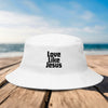 Love Like Jesus Embroidered Bucket Hat