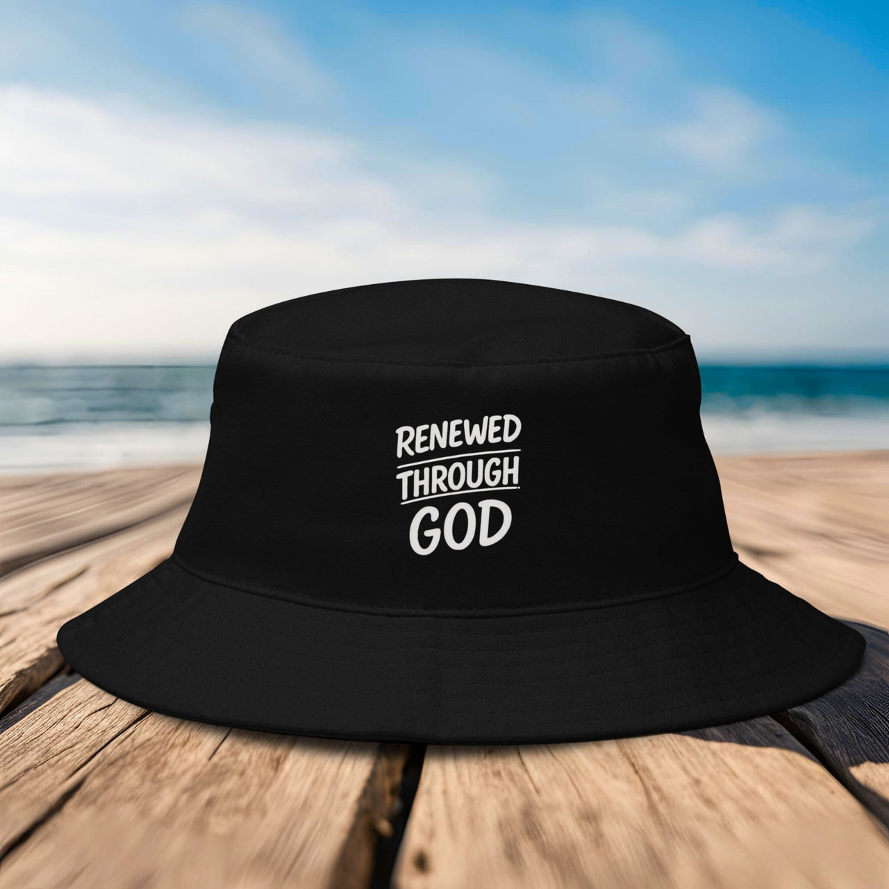 Renewed Through God Bucket Hat