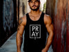 Pray + Cross Unisex True-to-Size Tank Top