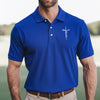 Jesus Cross Men's Piqué Polo