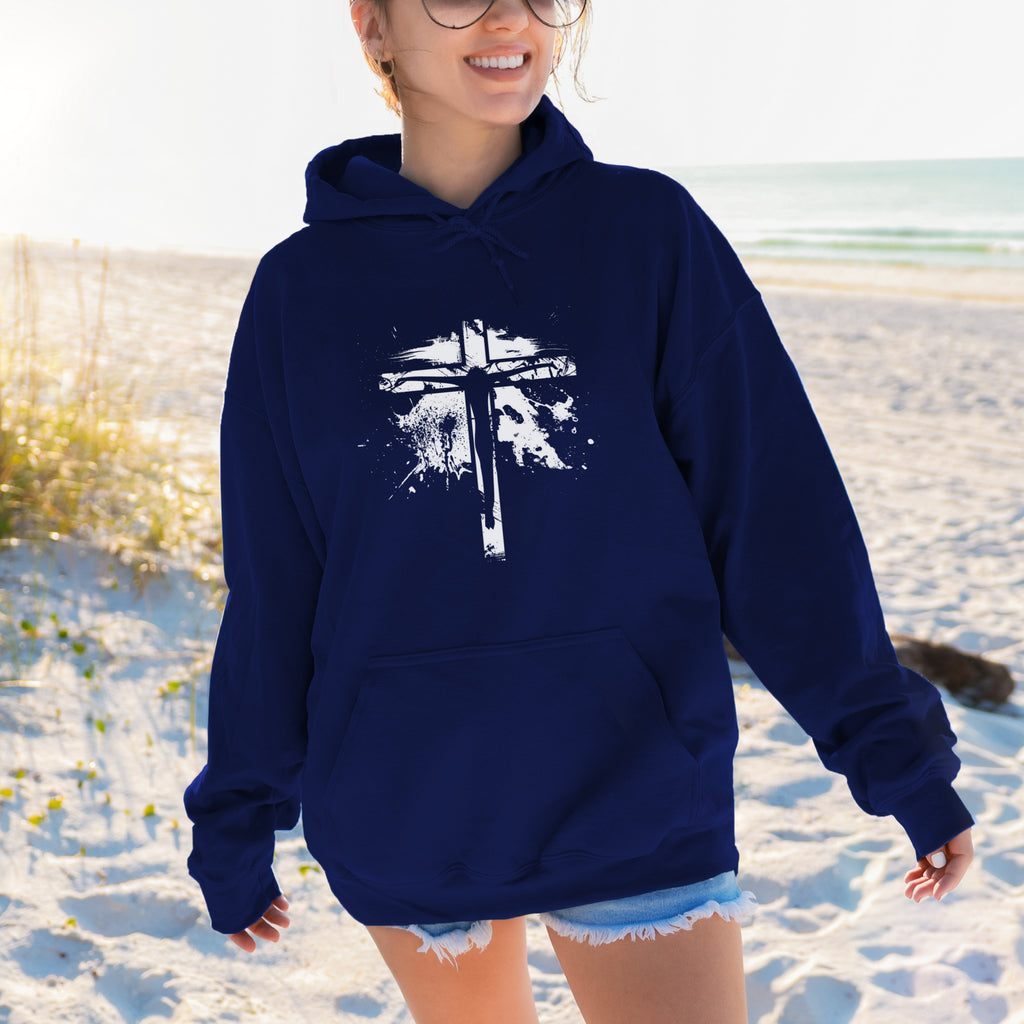 Jesus on Cross Unisex Hoodie