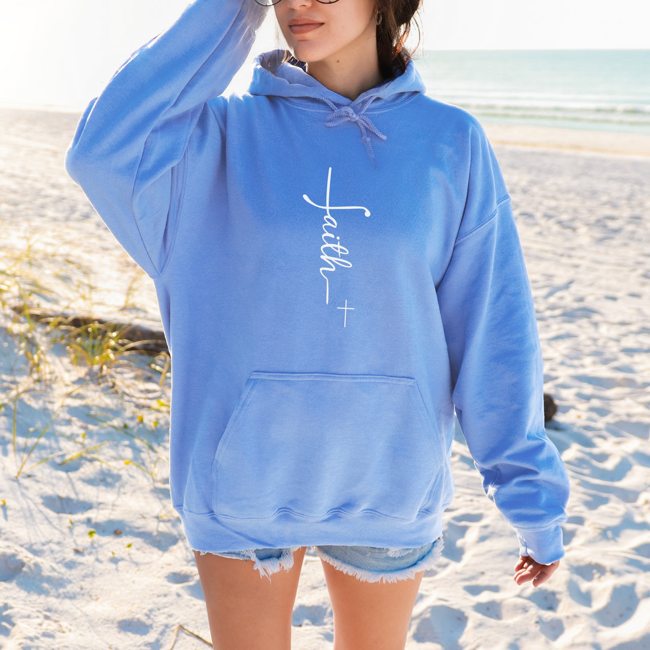 Faith + Cross Unisex Hoodie