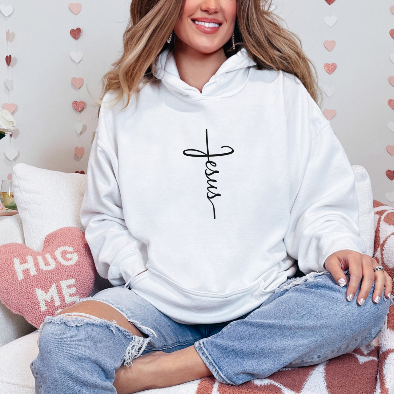 Jesus Cross Unisex Hoodie