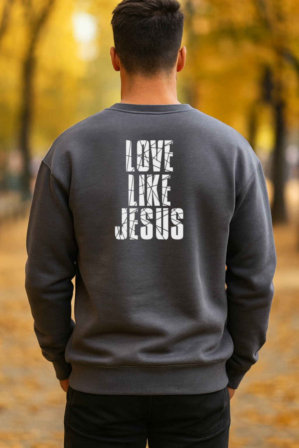 Love Like Jesus Unisex Crewneck Sweatshirt