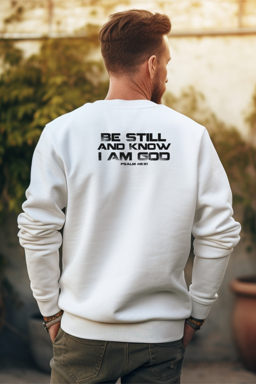 Be Still And Know That I Am God Unisex Crewneck Sweatshirt
