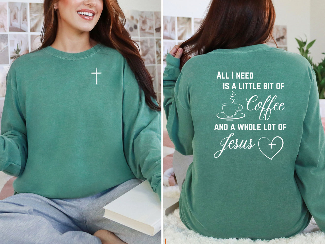 All I Need Unisex Relaxed Fit Long Sleeve T-Shirt