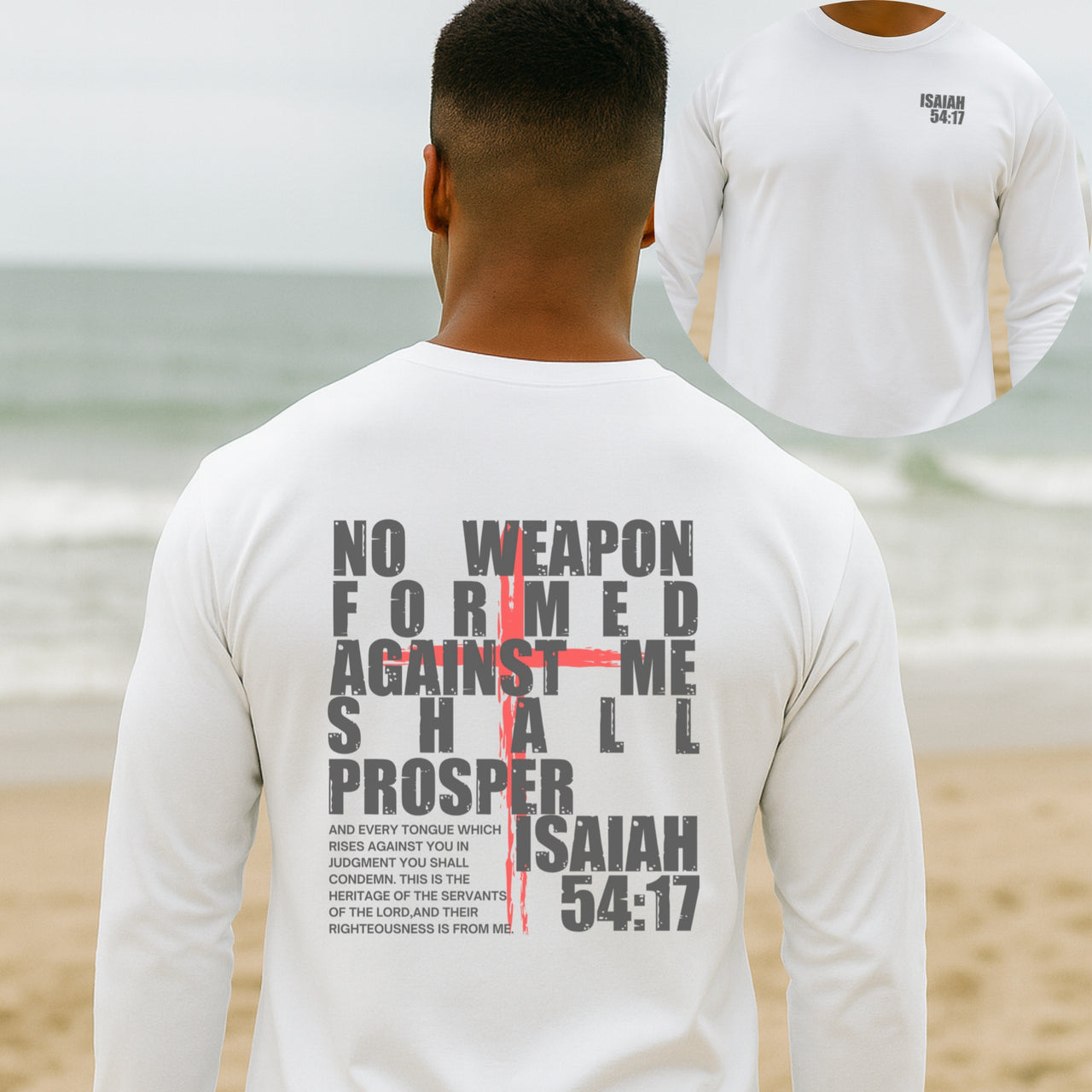 Isaiah 54:17 Unisex Long Sleeve T-Shirt