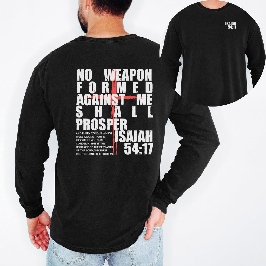 Isaiah 54:17 Unisex Long Sleeve T-Shirt