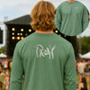 PRAY Unisex Relaxed Fit Long Sleeve T-Shirt