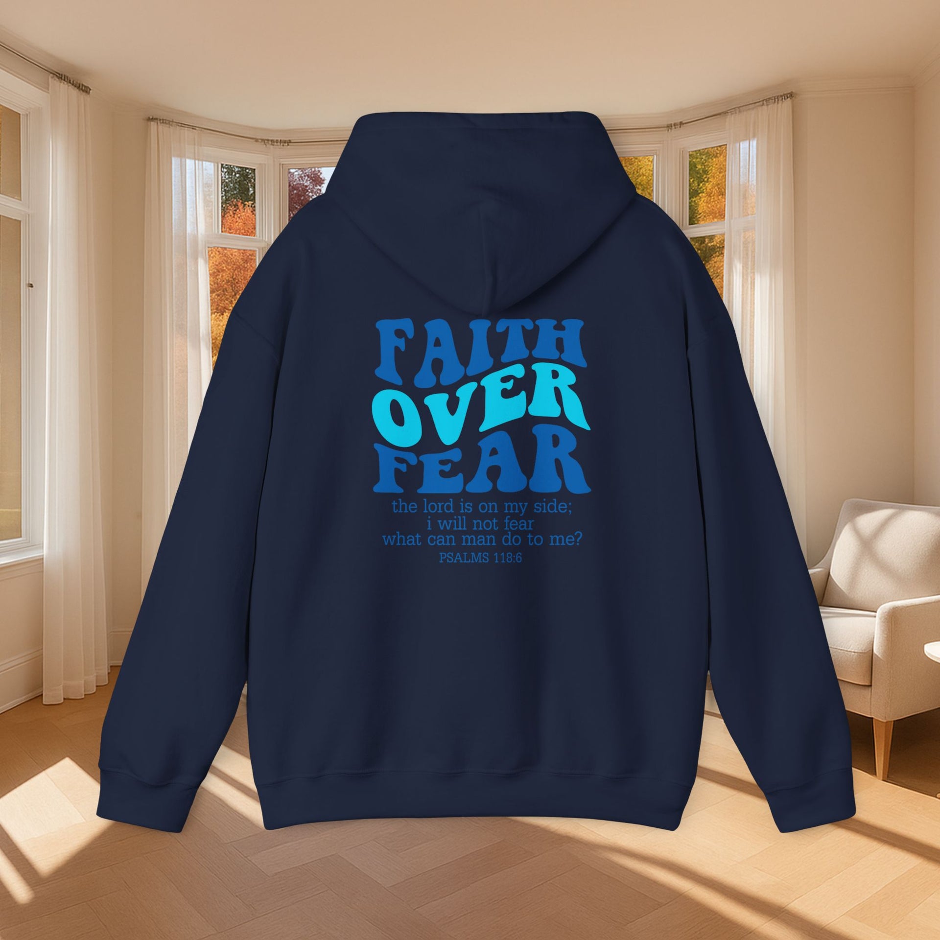 Faith Over Fear Unisex Hoodie - My Faith My Father