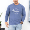 Pray Over It • Pray Through It • Pray On It — Comfort Colors® 6014 Long Sleeve Tee