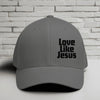 Love Like Jesus Christian Hat - Faith-Based Flexfit Cap - Scripture Inspired