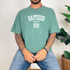 Baptized 2026 T-Shirt worn by a man, showcasing its comfort and style, perfect for celebrating baptism.