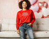 Loved-John 3:13 Garment-dyed Women's Long Sleeve T-Shirt
