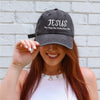 Jesus Embroidered Vintage Cap – 'The Way The Truth The Life' Christian Baseball Hat