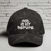 God Is My Refuge Flexfit Hat