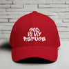 God Is My Refuge Flexfit Hat