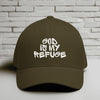 God Is My Refuge Flexfit Hat