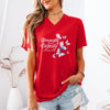 Strength And Dignity Proverbs 31 25 Butterfly V Neck Tee