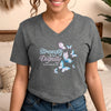 Strength And Dignity Proverbs 31 25 Butterfly V Neck Tee