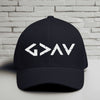God is Greater than the Highs and Lows Embroidered Flexfit Hat
