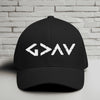 God is Greater than the Highs and Lows Embroidered Flexfit Hat