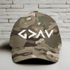 God is Greater than the Highs and Lows Embroidered Flexfit Hat