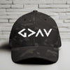 God is Greater than the Highs and Lows Embroidered Flexfit Hat