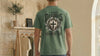 I Fight Demons Armor Of God Ephesians 6-11 Comfort Colors T Shirt displayed on a person in a casual setting.