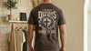 I Fight Demons Armor Of God Ephesians 6-11 Comfort Colors T Shirt displayed on a model, emphasizing its spiritual message.