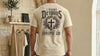 I Fight Demons Armor Of God Ephesians 6-11 Comfort Colors T Shirt displayed on a model in a stylish setting.
