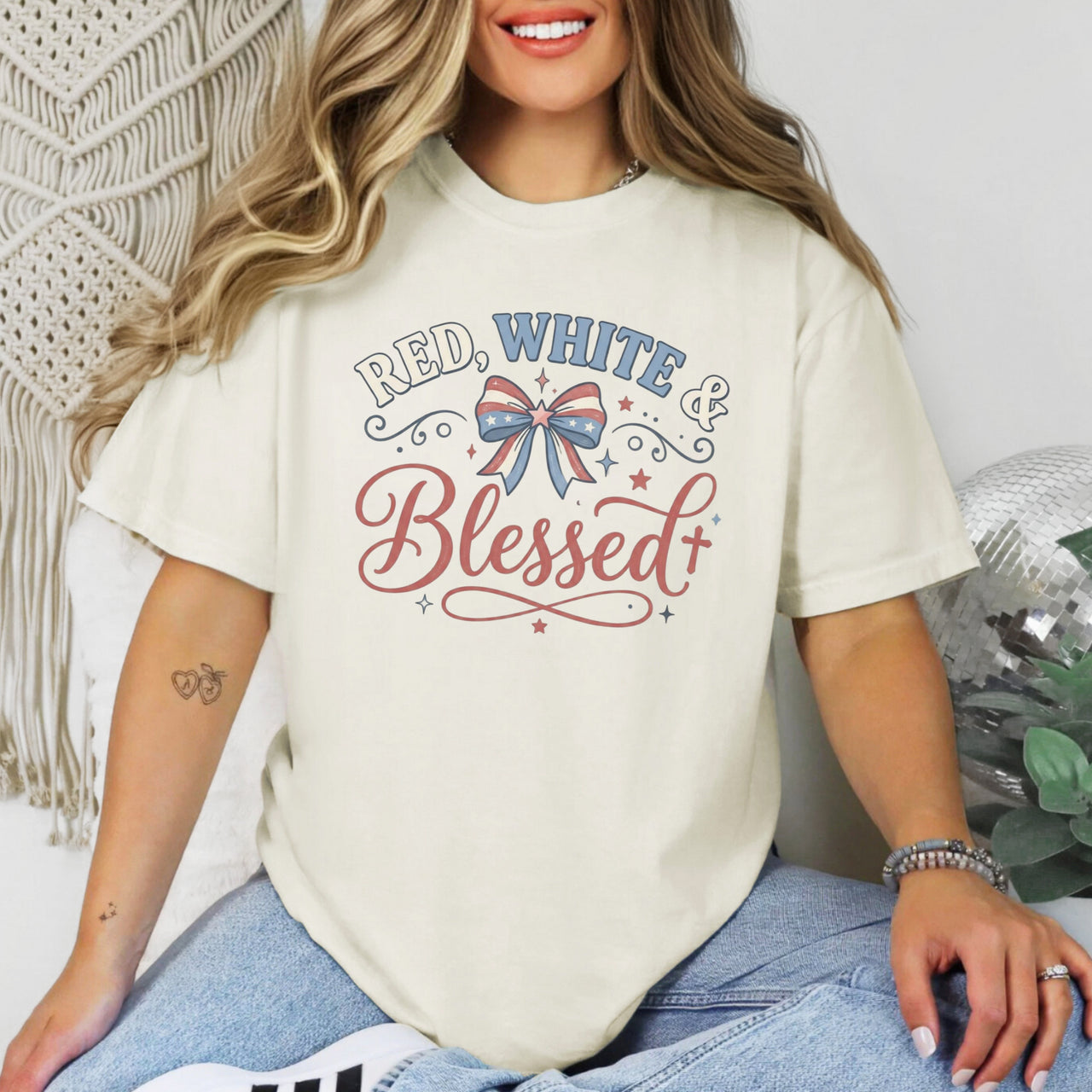 Red White and Blessed T-Shirt