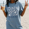 Seashell Illustration Psalm 95:5 T-Shirt
