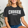 Chosen 1 Peter 2 9 Crop Tee