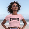 Chosen 1 Peter 2 9 Crop Tee