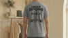 Forged By Brotherhood Cross T Shirt showcasing a bold design, ideal for Christian brotherhood apparel enthusiasts.