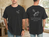 Hebrews 6:19 anchor scripture shirt featuring anchor design and scripture text on unisex black T-shirt.