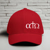 Alpha Omega Cross White Embroidered Flexfit Hat