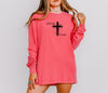 Jesus is King  Long Sleeve Comfort Colors T-Shirt