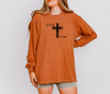 Jesus is King  Long Sleeve Comfort Colors T-Shirt