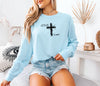 Jesus is King  Long Sleeve Comfort Colors T-Shirt