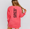 Jesus The Way, The Truth, The Life Long Sleeve T-Shirt