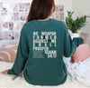 Isaiah 54:17 Long Sleeve Comfort Colors T-Shirt