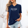 God Is Good All Of The Time V Neck Tee