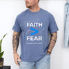Faith > Fear T shirt promoting courage and trust, perfect for embodying faith over fear t shirt in daily life.