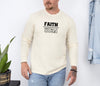 Faith Over Fear Long Sleeve Comfort Colors T-Shirt