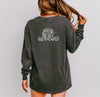 God is My Refuge Long Sleeve Comfort Colors T-Shirt